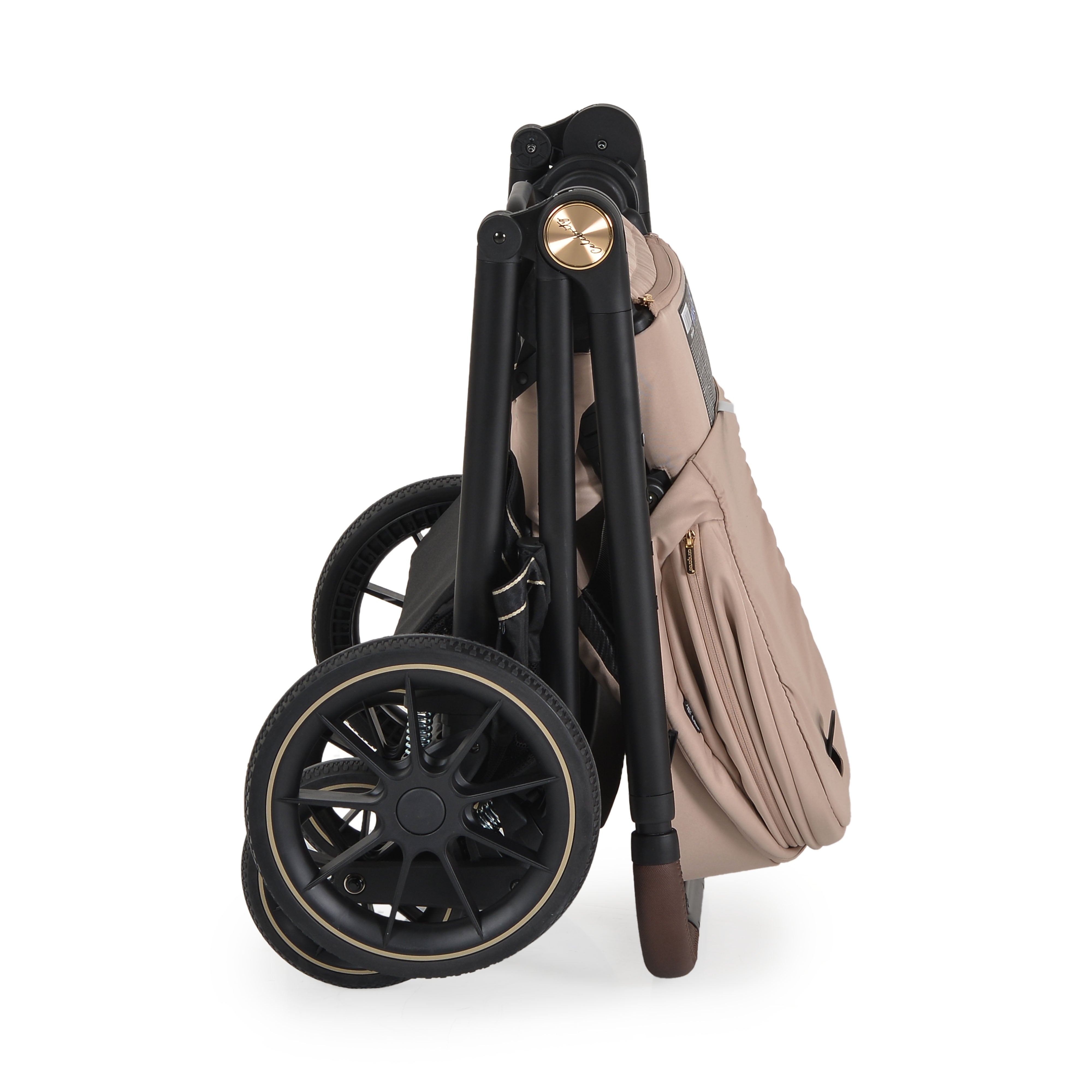 Kinderwagen 3in1 Celebrity Crepe Beige inkl. flachliegendem Autositz