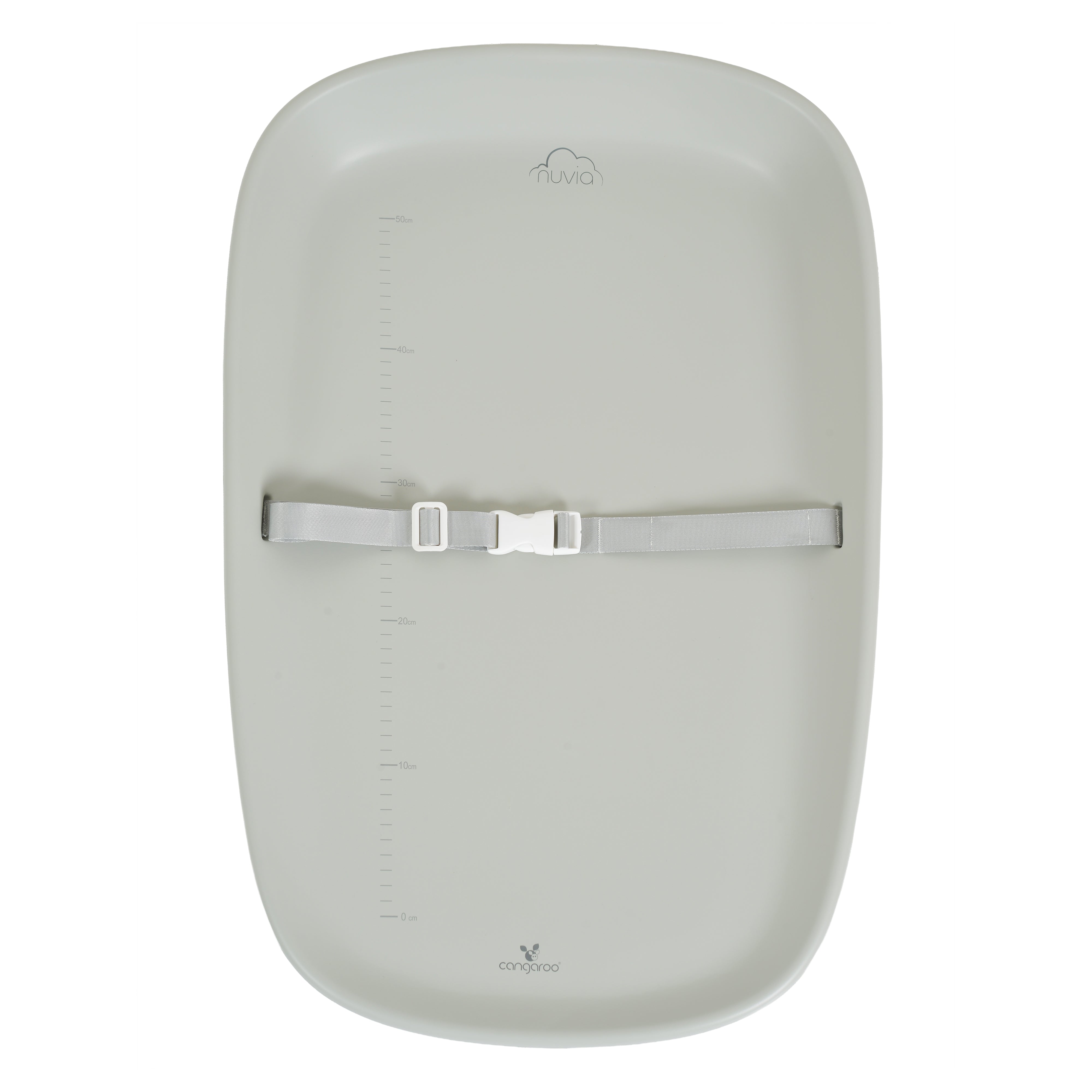 Silikon Wickelkissen Nuvia mit Sicherheitsgurt grey