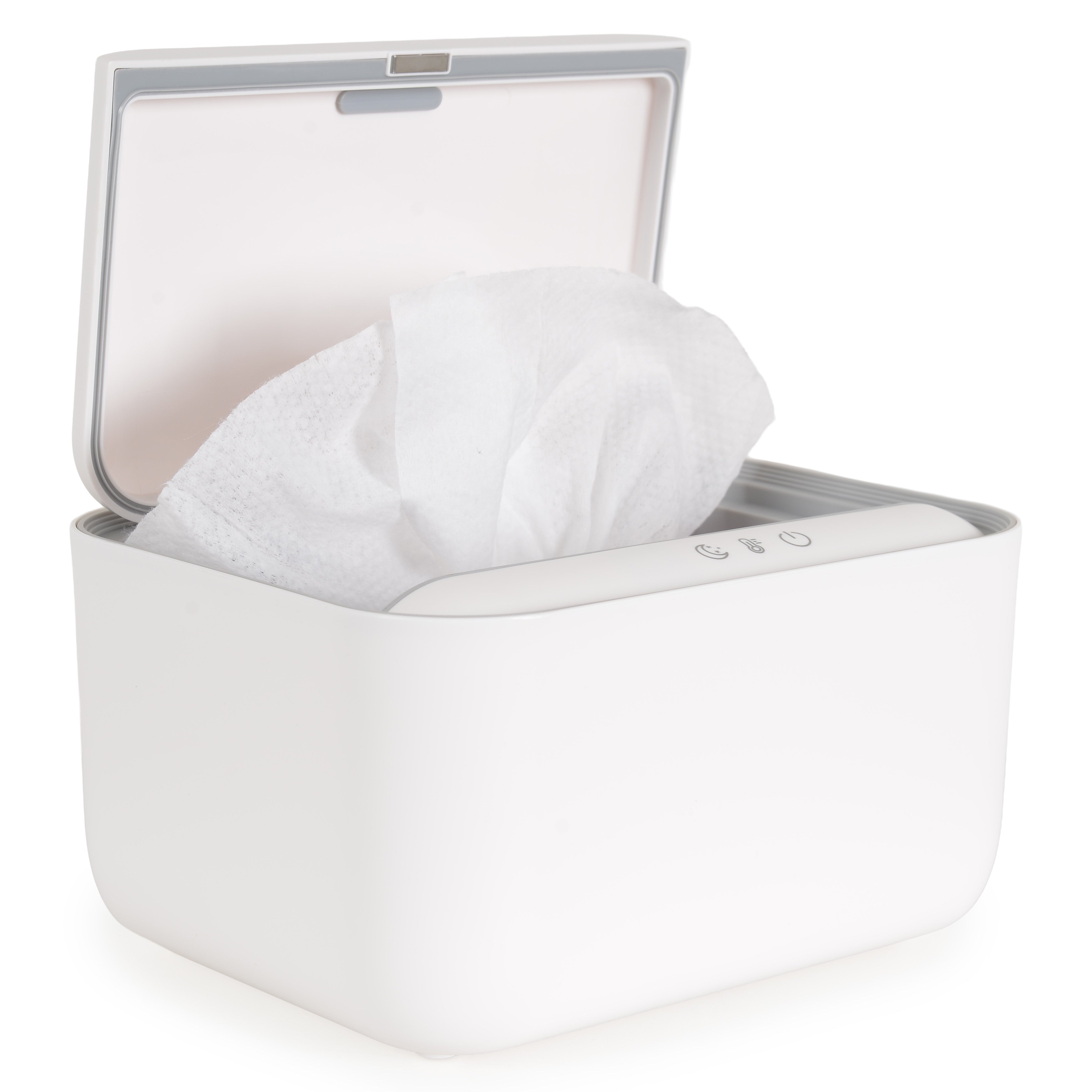 Alba Elektrischer Feuchttücherwärmer mit LED & einstellbarer Temperatur