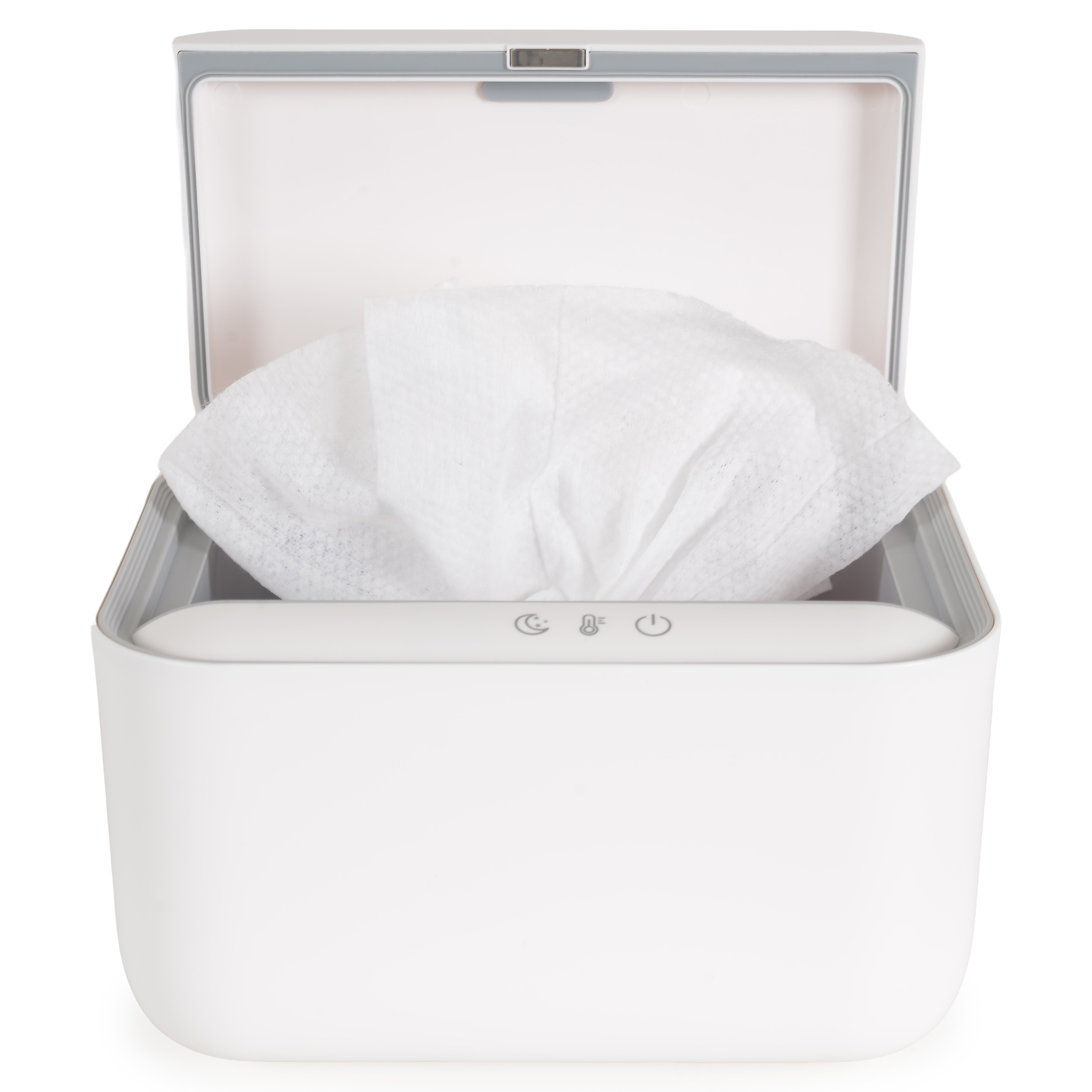 Alba Elektrischer Feuchttücherwärmer mit LED & einstellbarer Temperatur