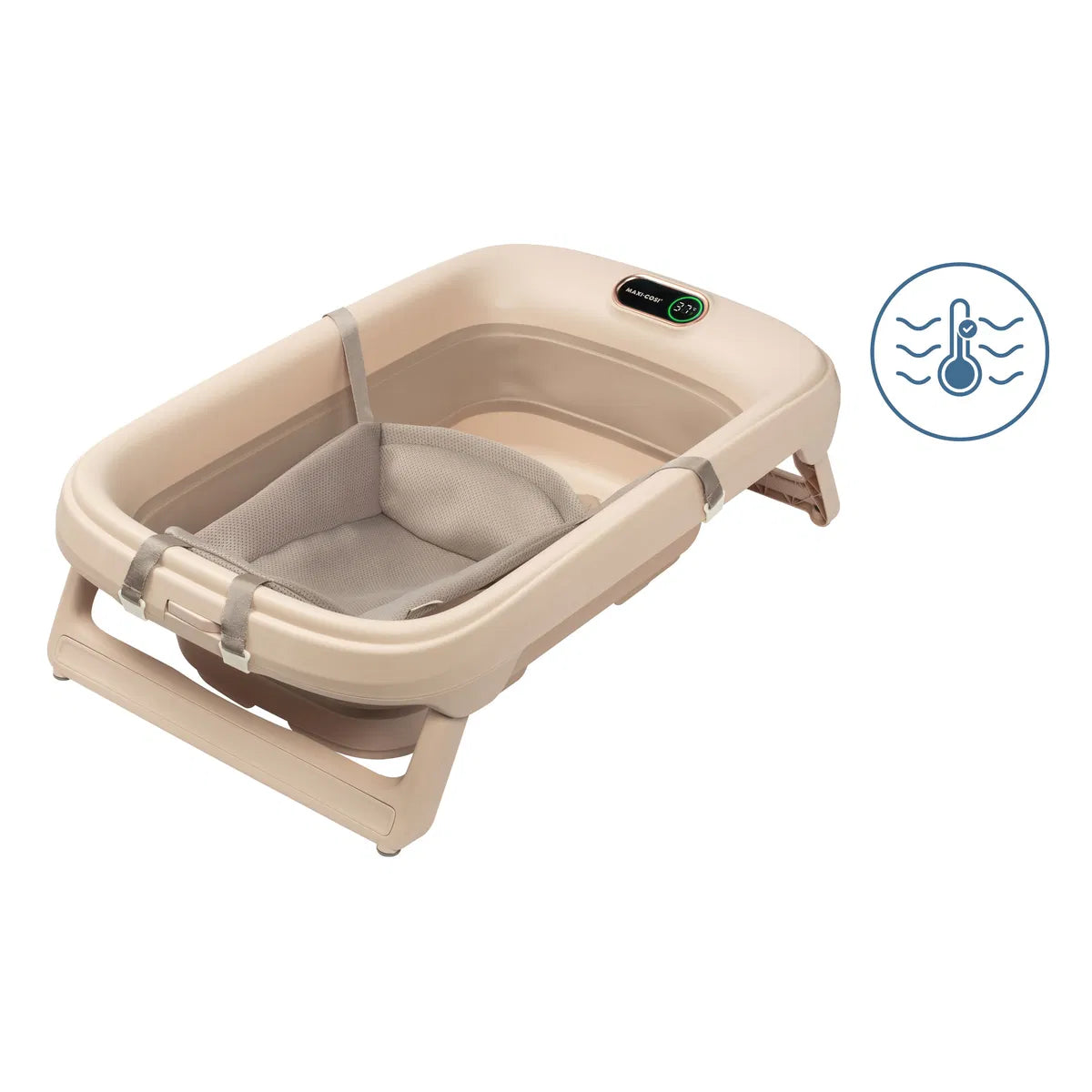 Maxi Cosi Indigo Plus Badewannen Set muted terra