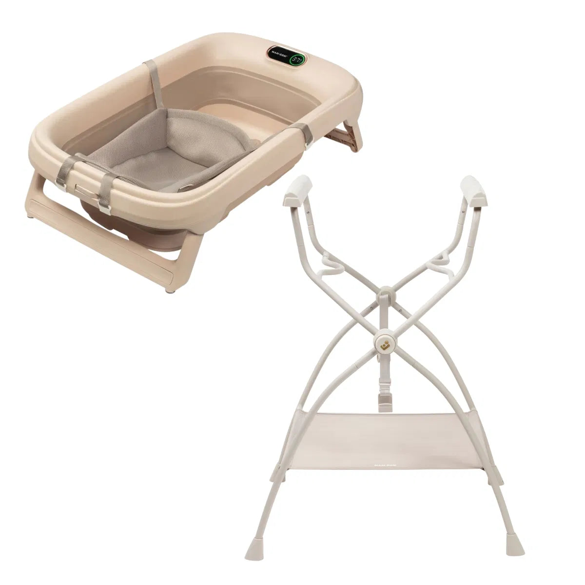 Maxi Cosi Indigo Plus Badewannen Set muted terra
