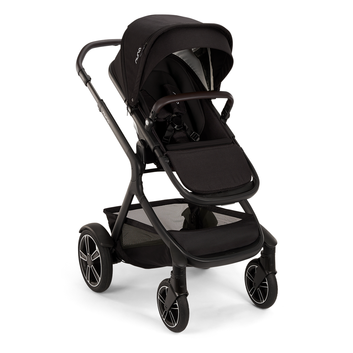 Nuna DEMI next – Kinderwagen inkl. Adapter, Regenverdeck und Mitfahrbrett