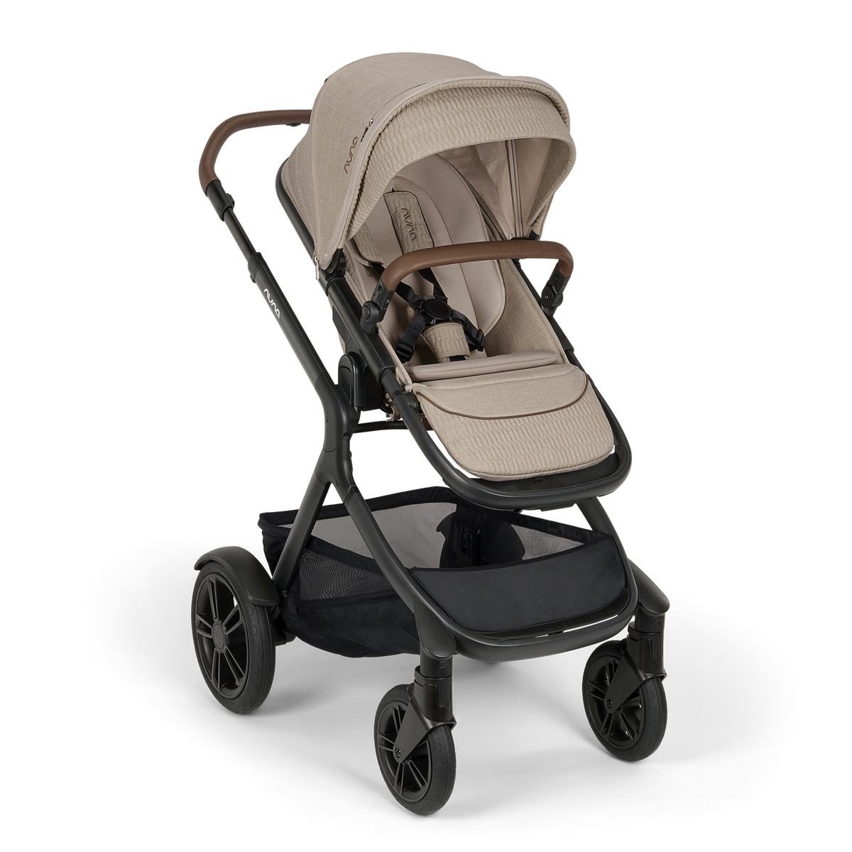 Nuna DEMI next – Kinderwagen inkl. Adapter, Regenverdeck und Mitfahrbrett