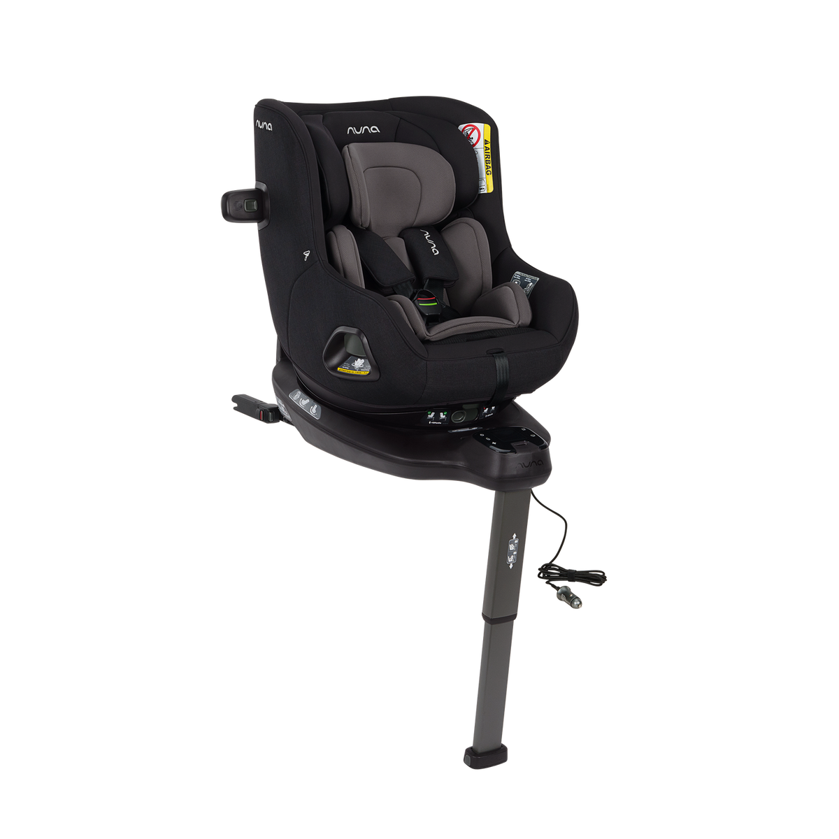 Nuna RELX Wind – drehbarer i-Size Kindersitz mit Belüftung und Liegefunktion
