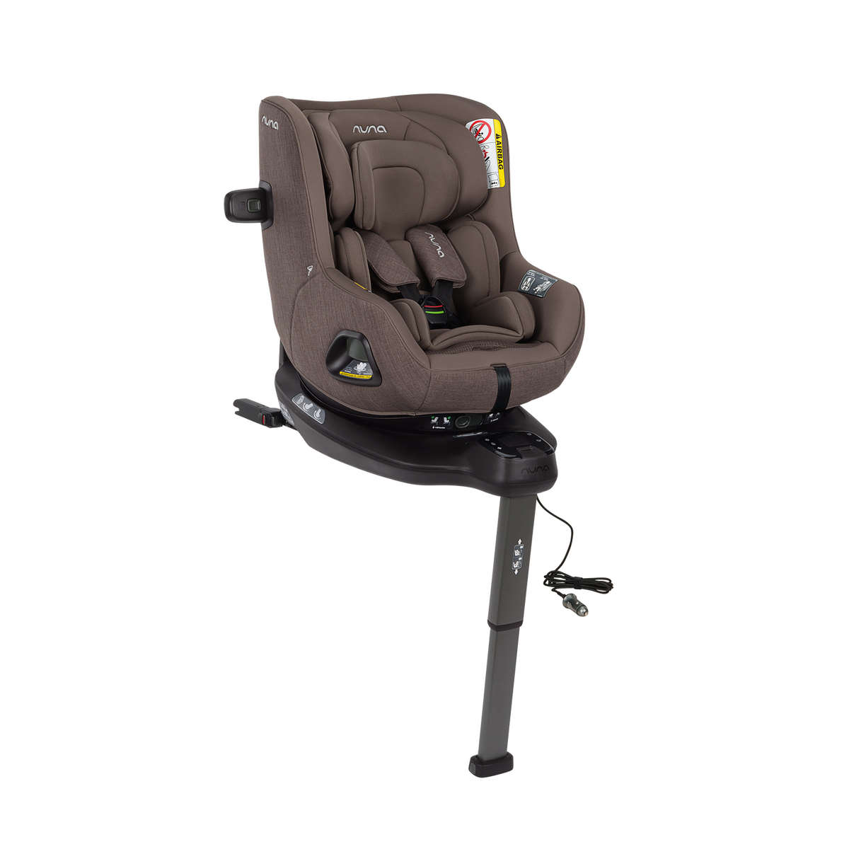 Nuna RELX Wind – drehbarer i-Size Kindersitz mit Belüftung und Liegefunktion