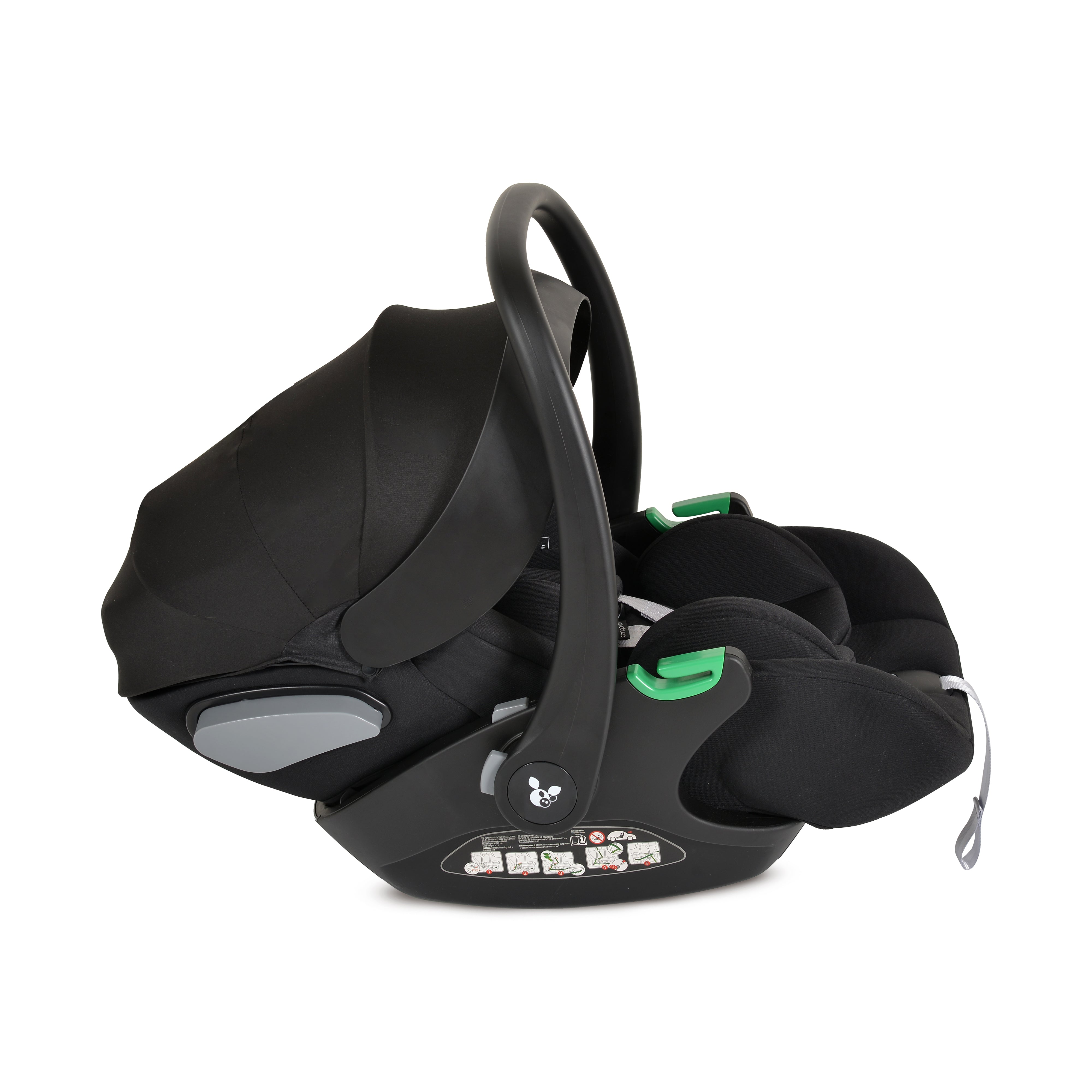 Kinderwagen 3in1 Celebrity Deep Green inkl. flachliegendem Autositz