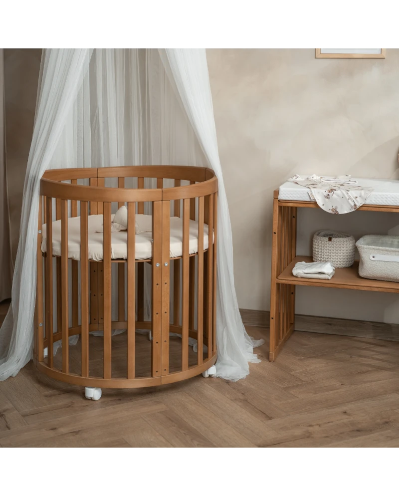 X-MAS DEAL: 7in1 Babybett Oval Vintage