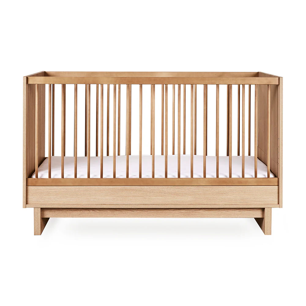 Quax Babybett- und Kinderbett 70 x 140 'Kyo' Honey Ash