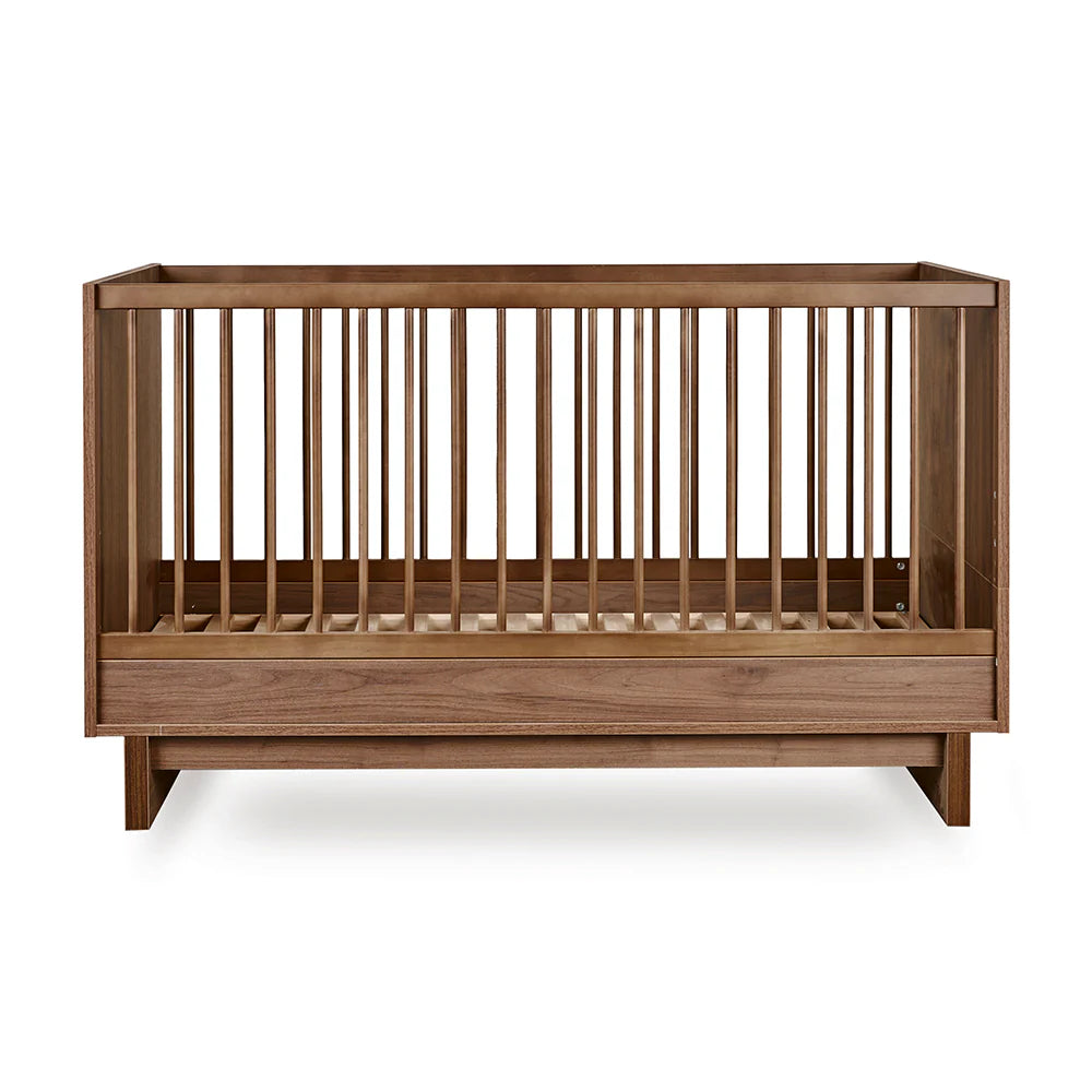 Quax Babybett- und Kinderbett 70 x 140 'Kyo' Walnut