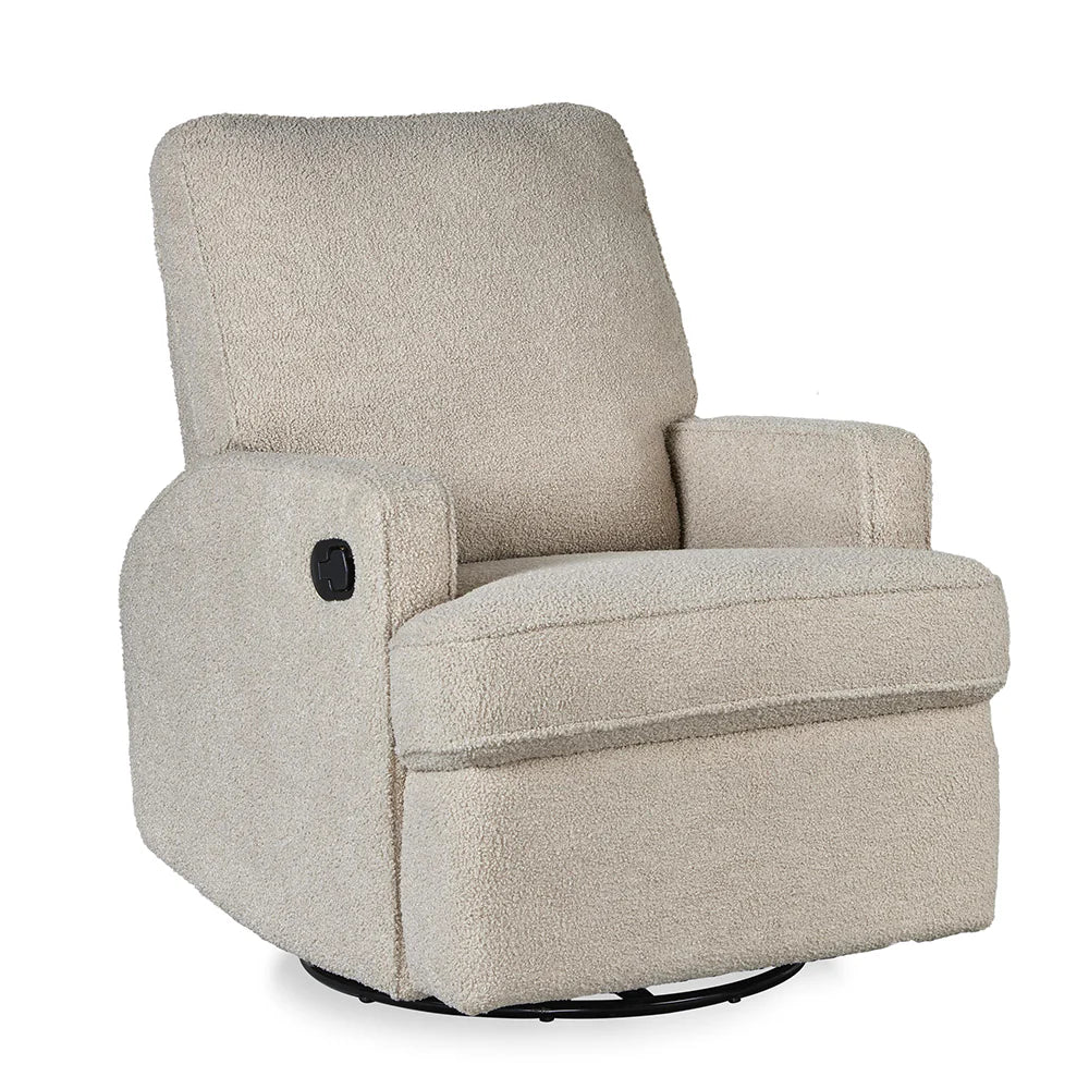 Quax Elektrischer Liegesessel 'Swivel & Gliding' Teddy Taupe
