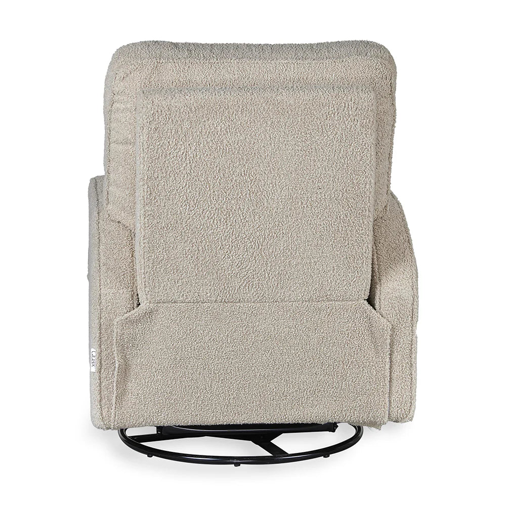 Quax Elektrischer Liegesessel 'Swivel & Gliding' Teddy Taupe