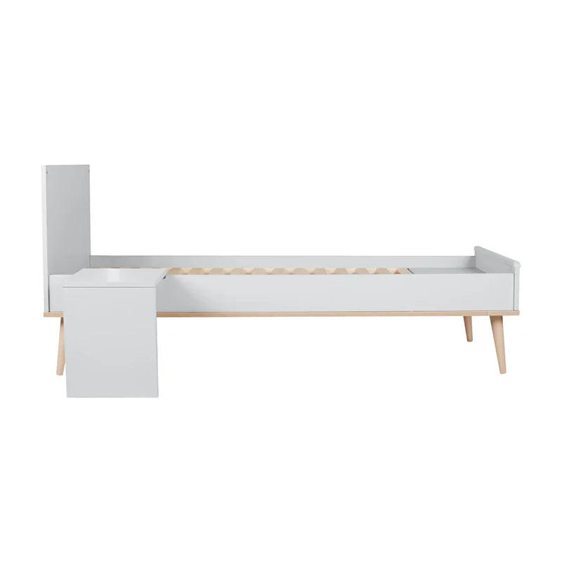Quax Umbauset Babybett zum Juniorbett 70 x 170 'Flow' White