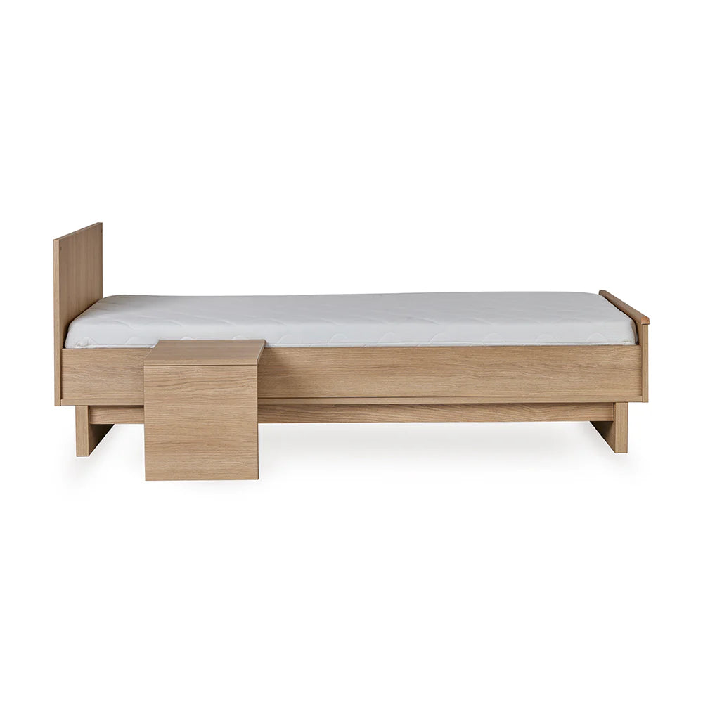 Quax Umbauset Babybett zum Juniorbett 70 x 170 'Kyo' Honey Ash