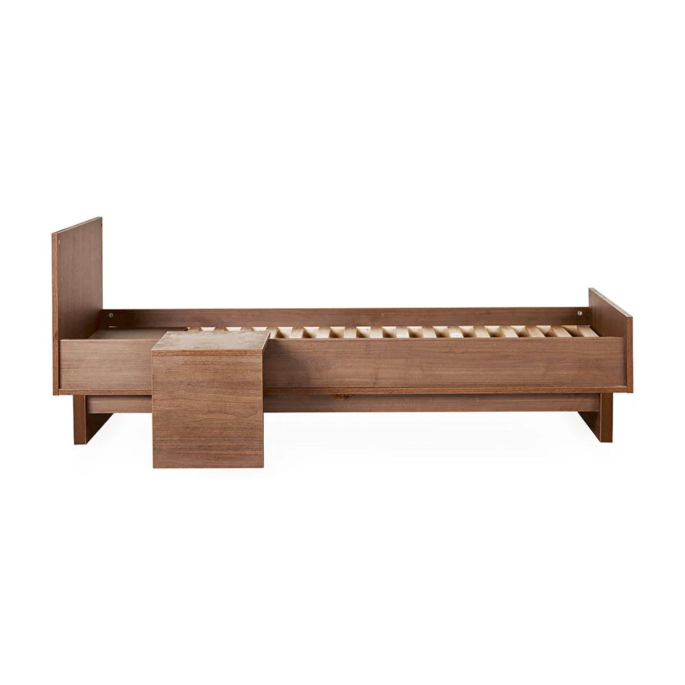 Quax Umbauset Babybett zum Juniorbett 70 x 170 'Kyo' Walnut