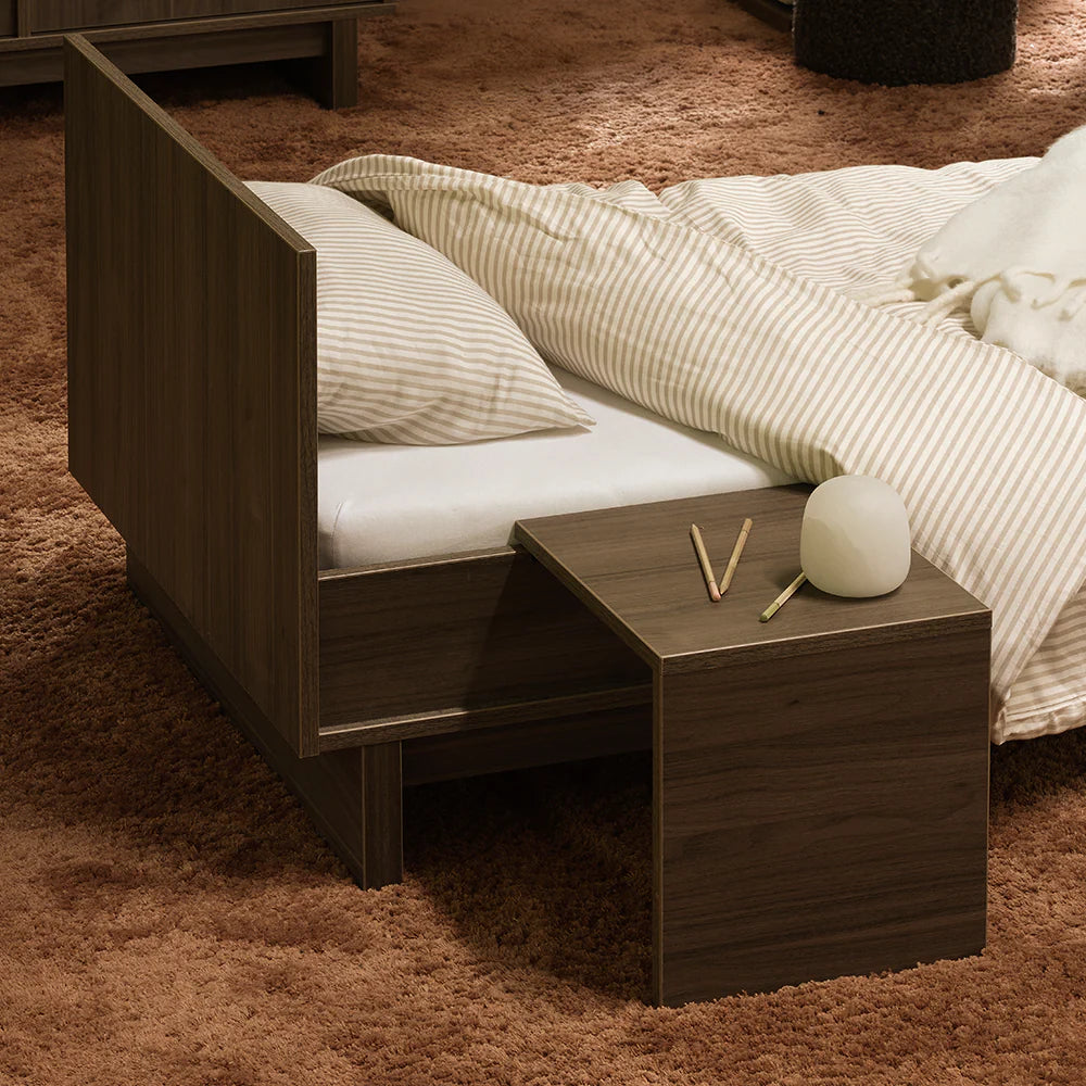 Quax Umbauset Babybett zum Juniorbett 70 x 170 'Kyo' Walnut