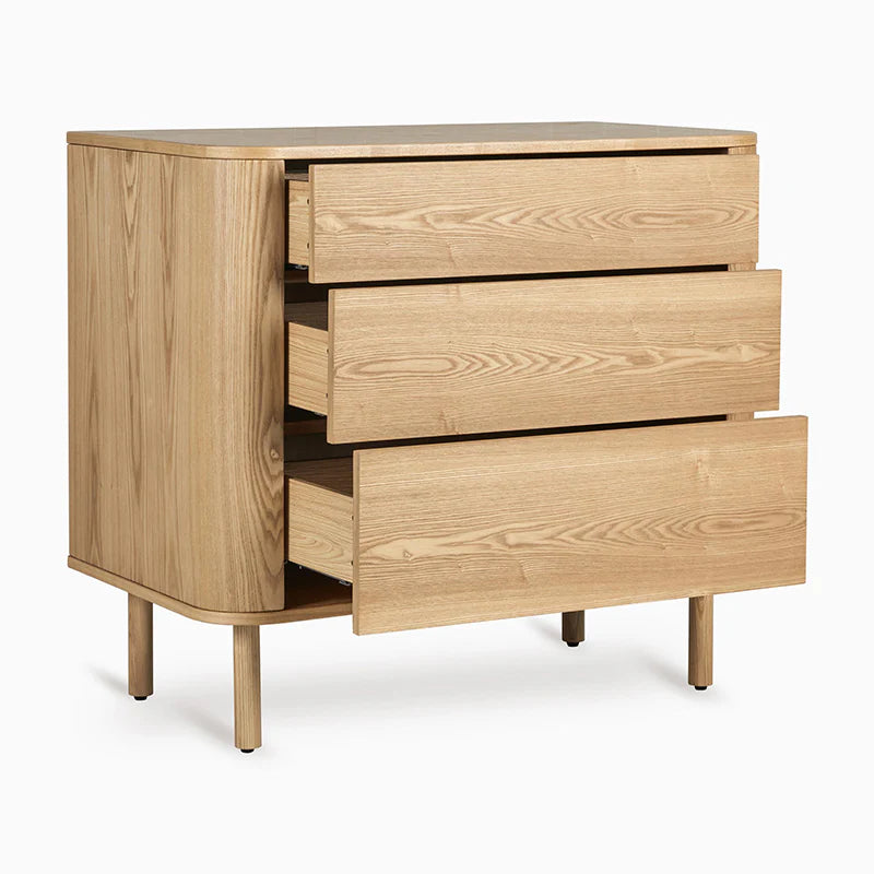 Quax Wickelkommode 'Yume' mit 3 Schubladen