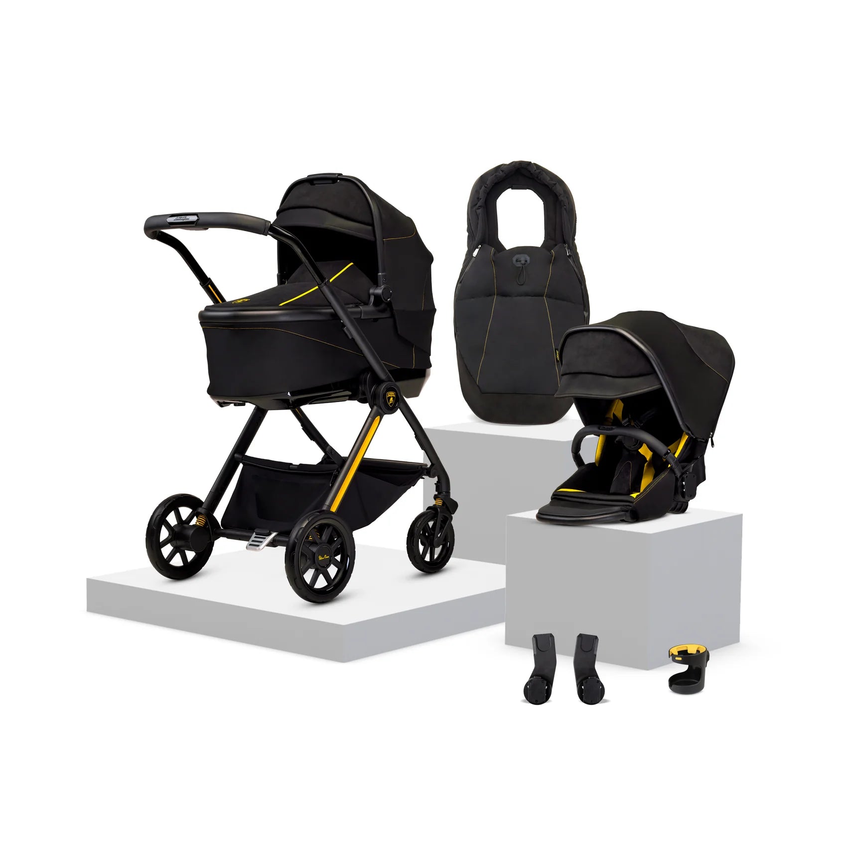 Reef AL Giallo Travel-System mit Zubehör-Bundle