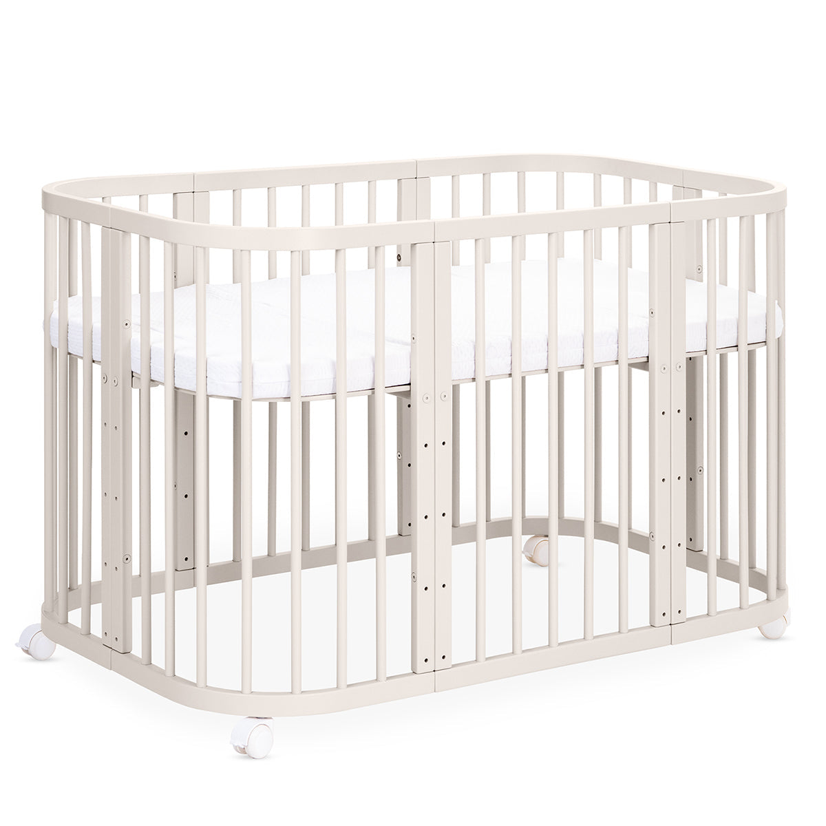 7in1 Babybett Quadi Cashmere  – inkl. Matratze