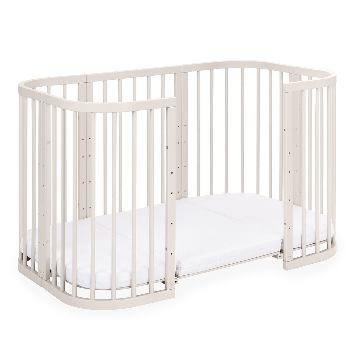 7in1 Babybett Quadi Cashmere  – inkl. Matratze