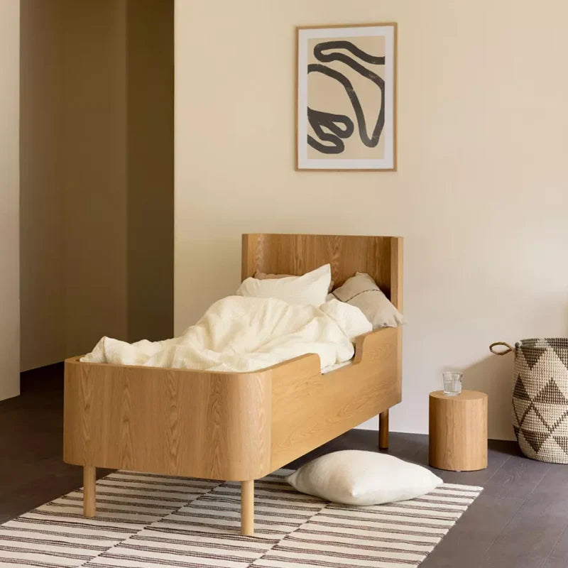 Quax Umbauset Babybett zum Juniorbett 70 x 170 'Yume' Natural Ash