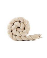 Coussin de lit 210 cm Velours – Beige