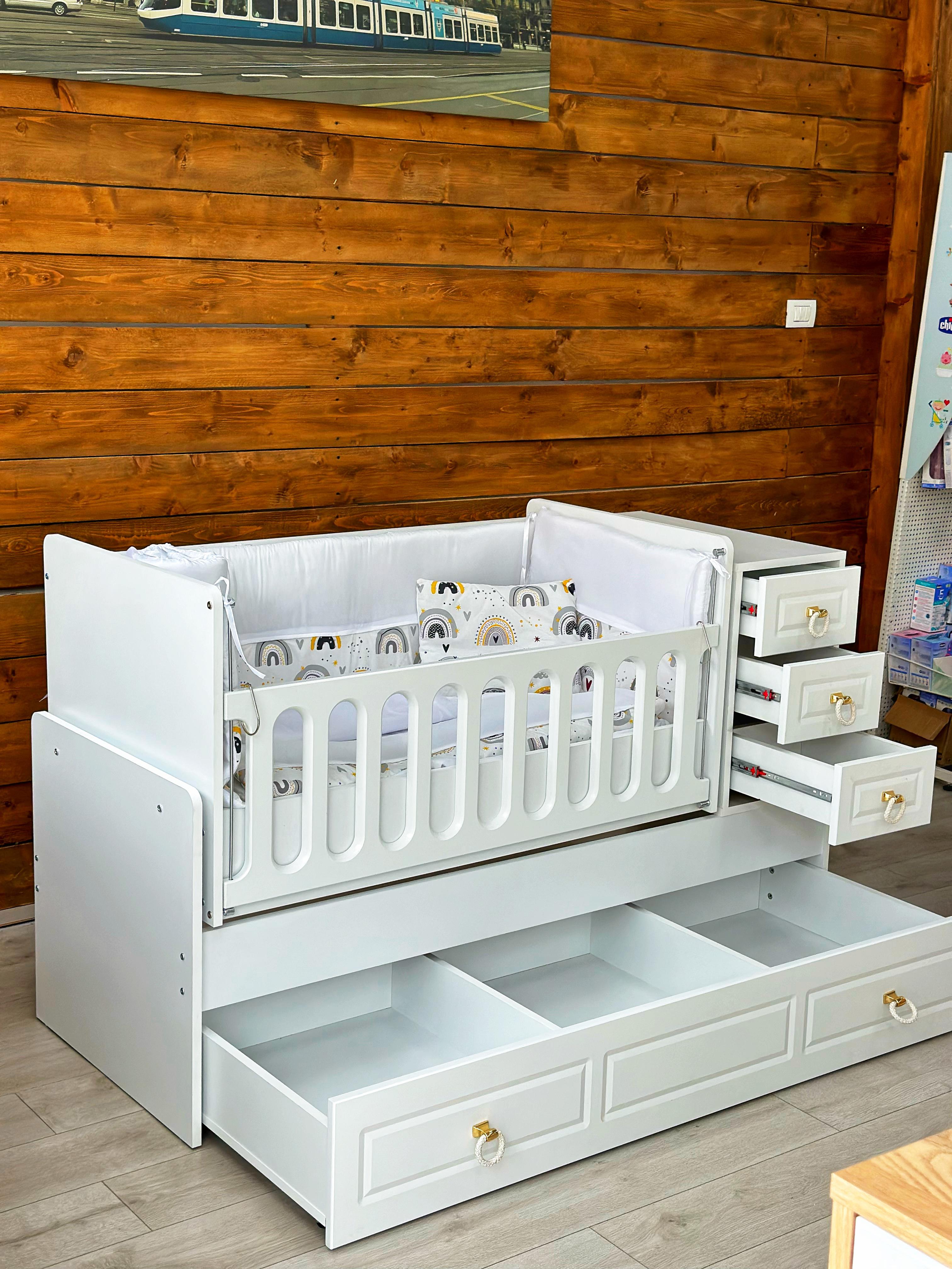 Babybett Stella Weiss