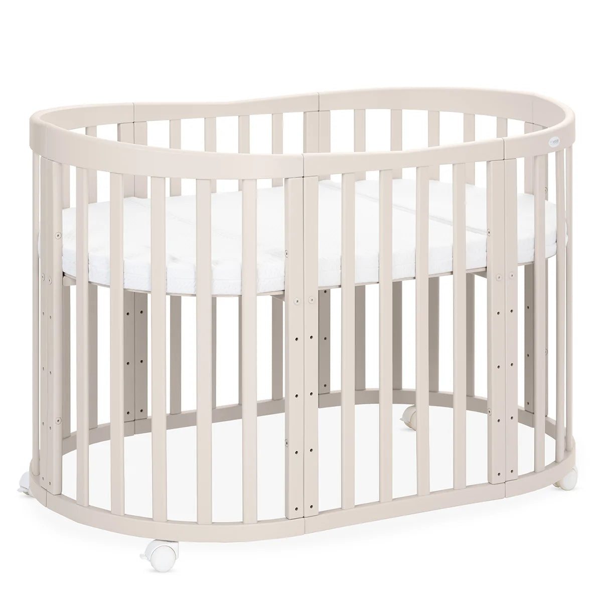 My Junior Mavi 4in1 Sandstone Bundle-Set inkl. Oval Cashmere 7in1 Babybett