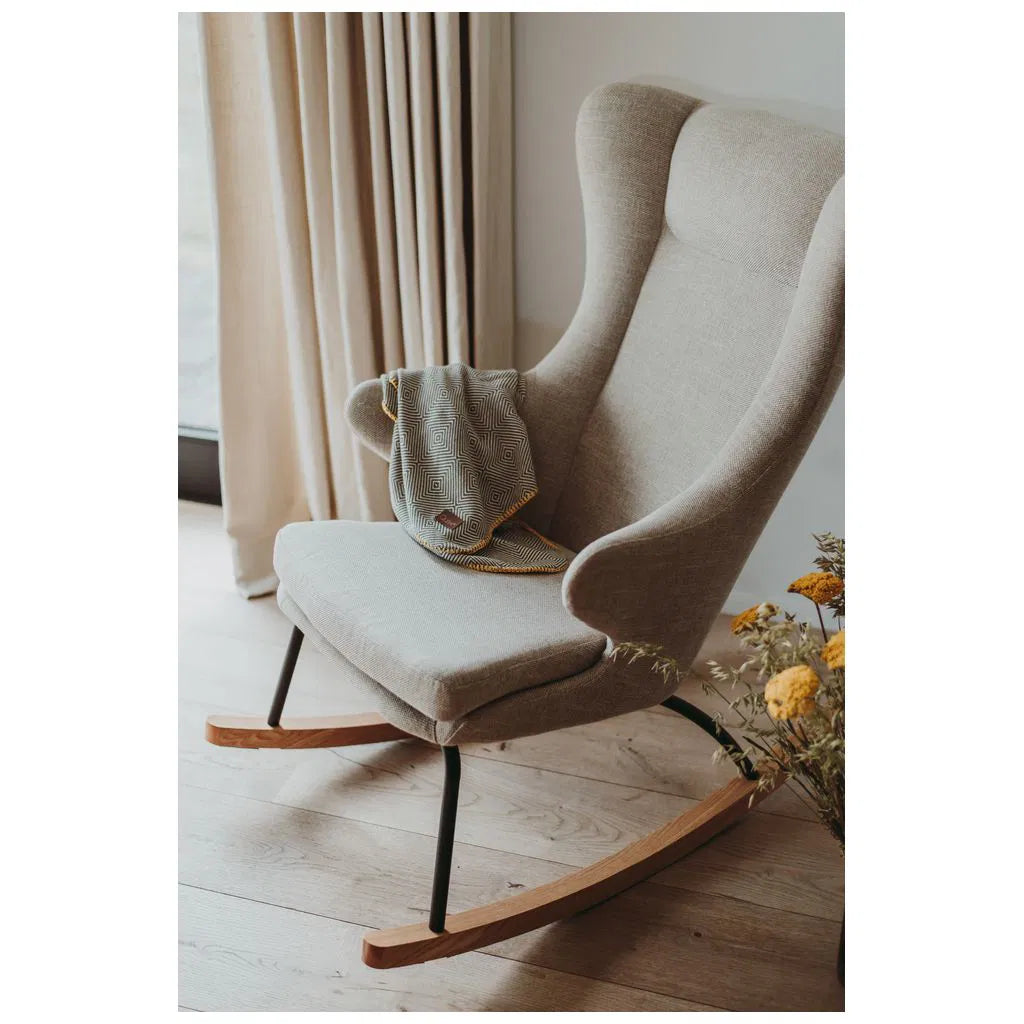 Quax Schaukel-/Stillsessel De Luxe Clay