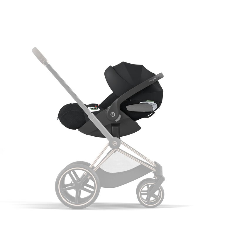 CYBEX Priam Style Rosegold Bundle - Set 4in1 inkl. Cloud T & Base T Sepia Black