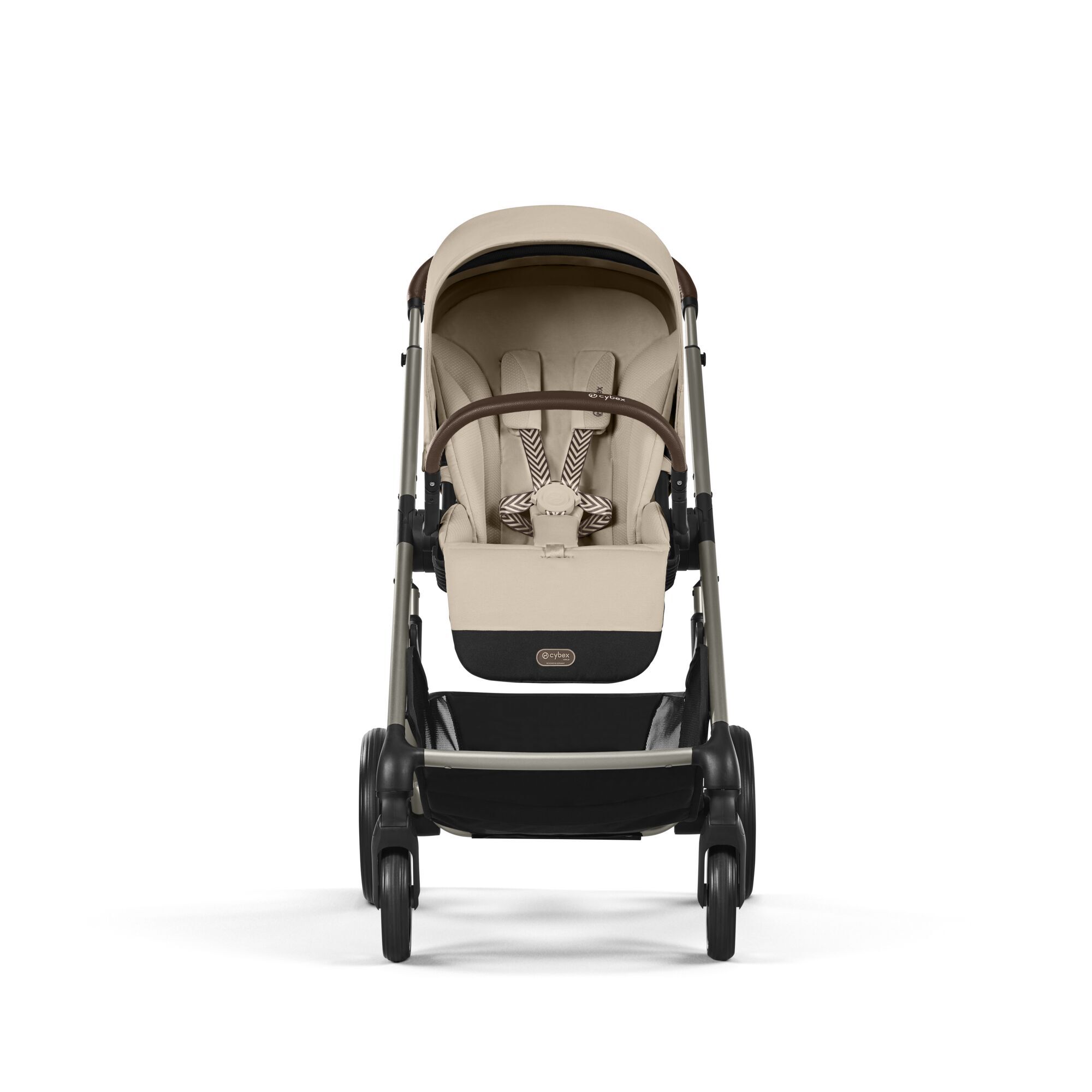 CYBEX Balios Lux 5in1 Bundle inkl. Amya Babytrage almond beige