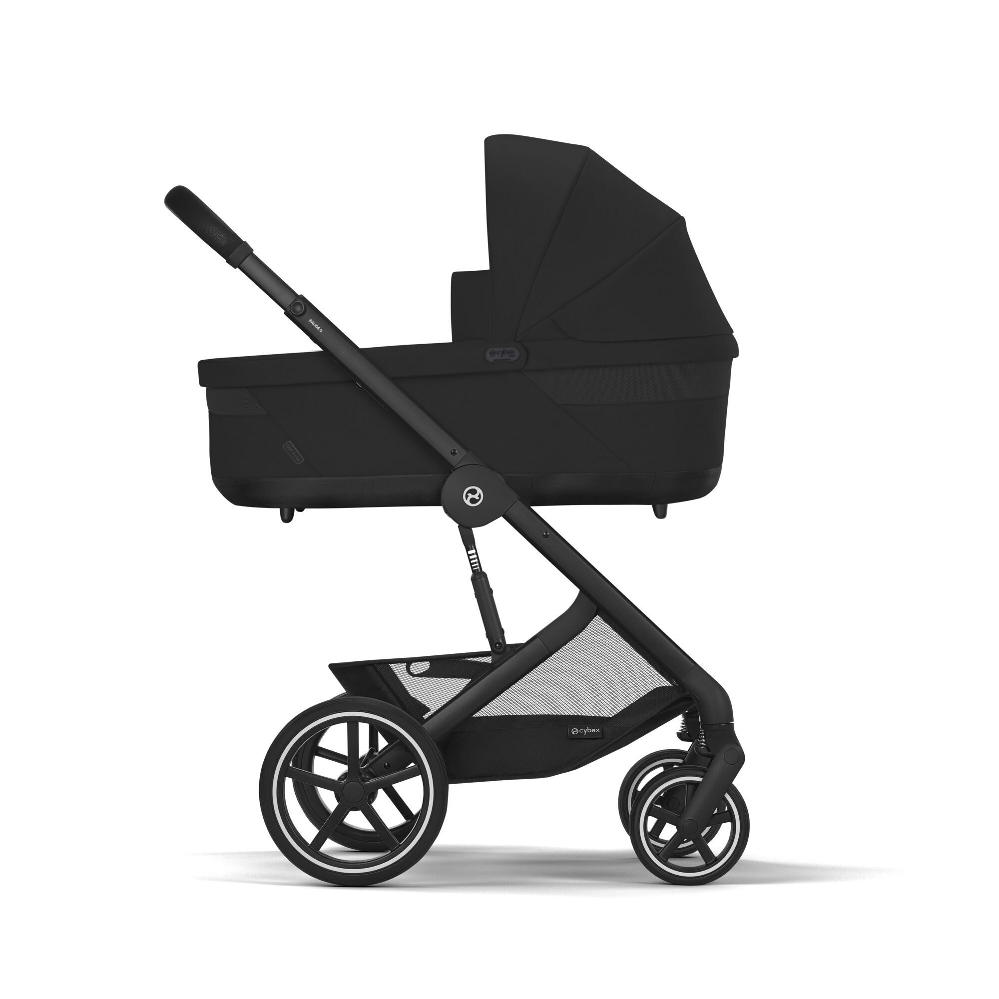 CYBEX Balios Lux 5in1 Bundle inkl. Amya Babytrage magic black