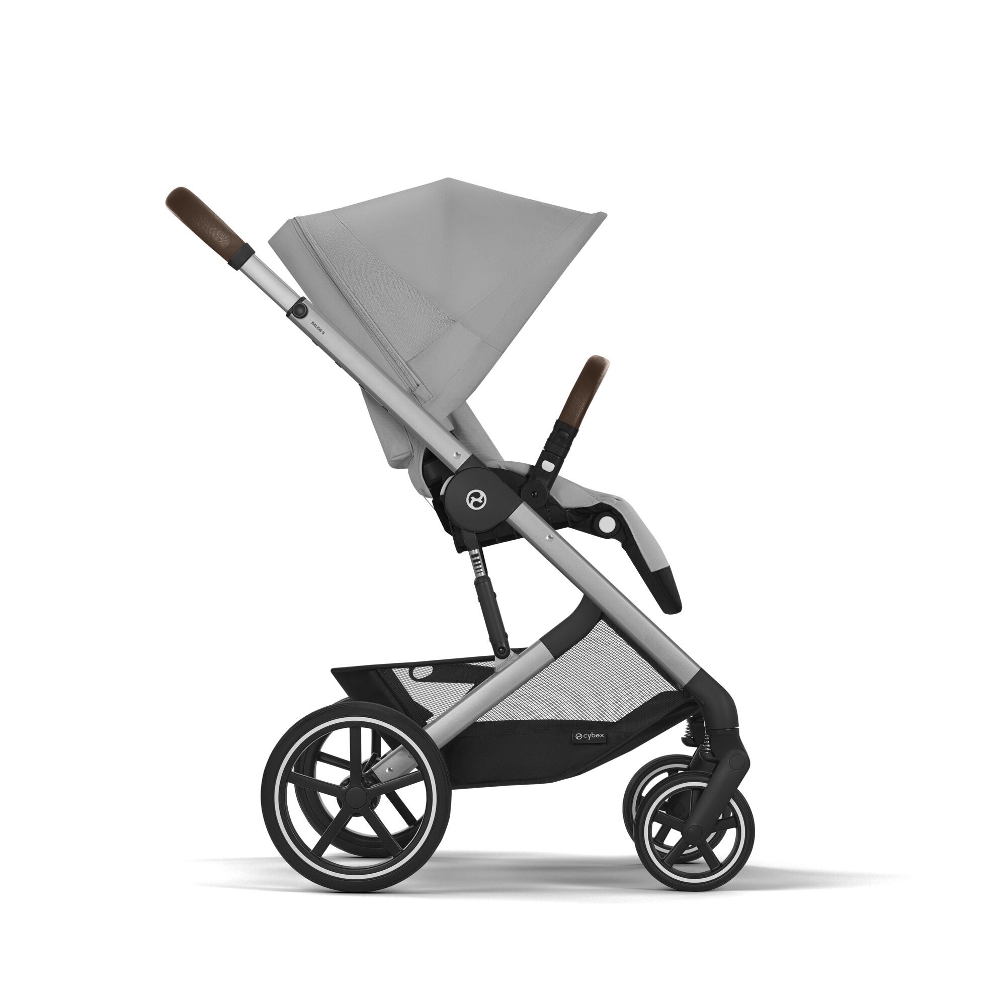 CYBEX Balios Lux 5in1 Bundle inkl. Amya Babytrage stone grey