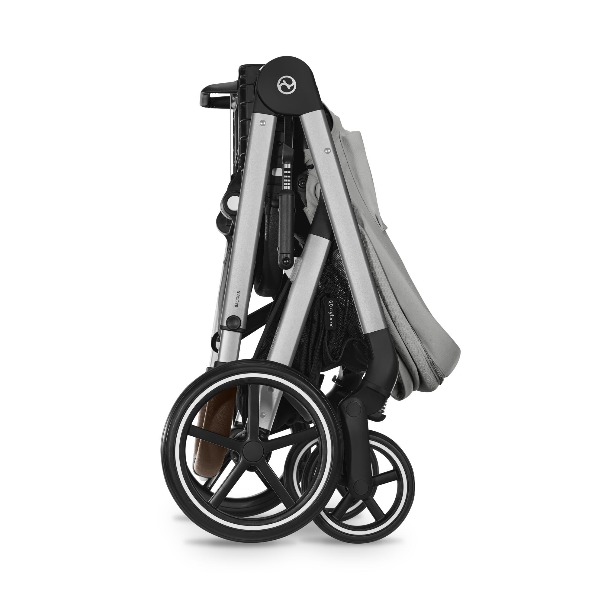 CYBEX Balios Lux 5in1 Bundle inkl. Amya Babytrage stone grey