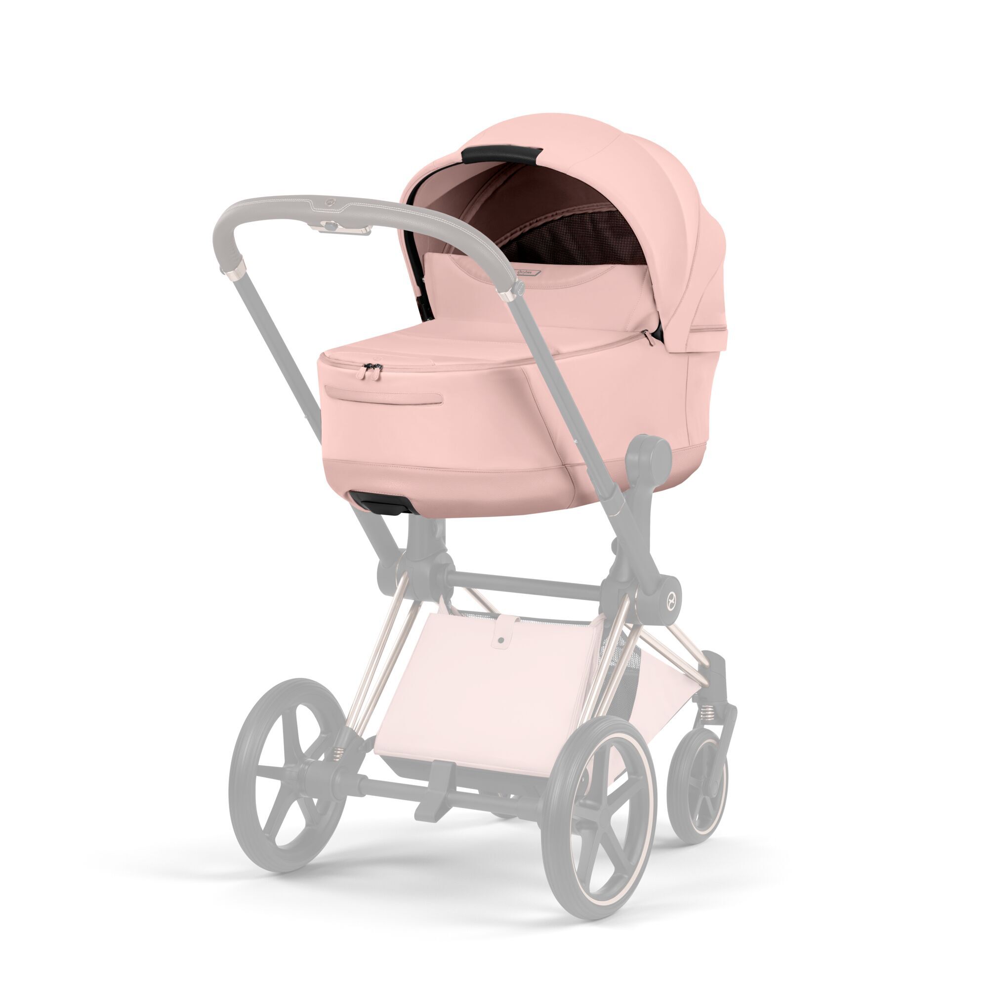 CYBEX Priam Style Rosegold Bundle - Set 4in1 inkl. Cloud T & Base T Peach Pink