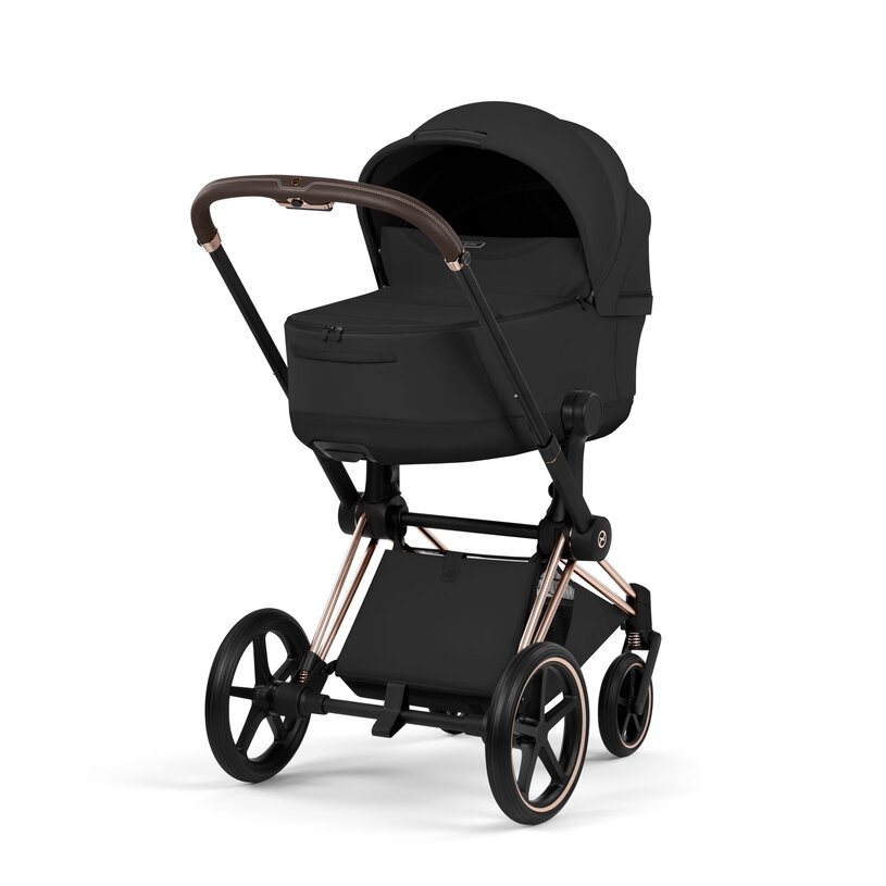 CYBEX Priam Style Rosegold Bundle - Set 4in1 inkl. Cloud T & Base T Sepia Black
