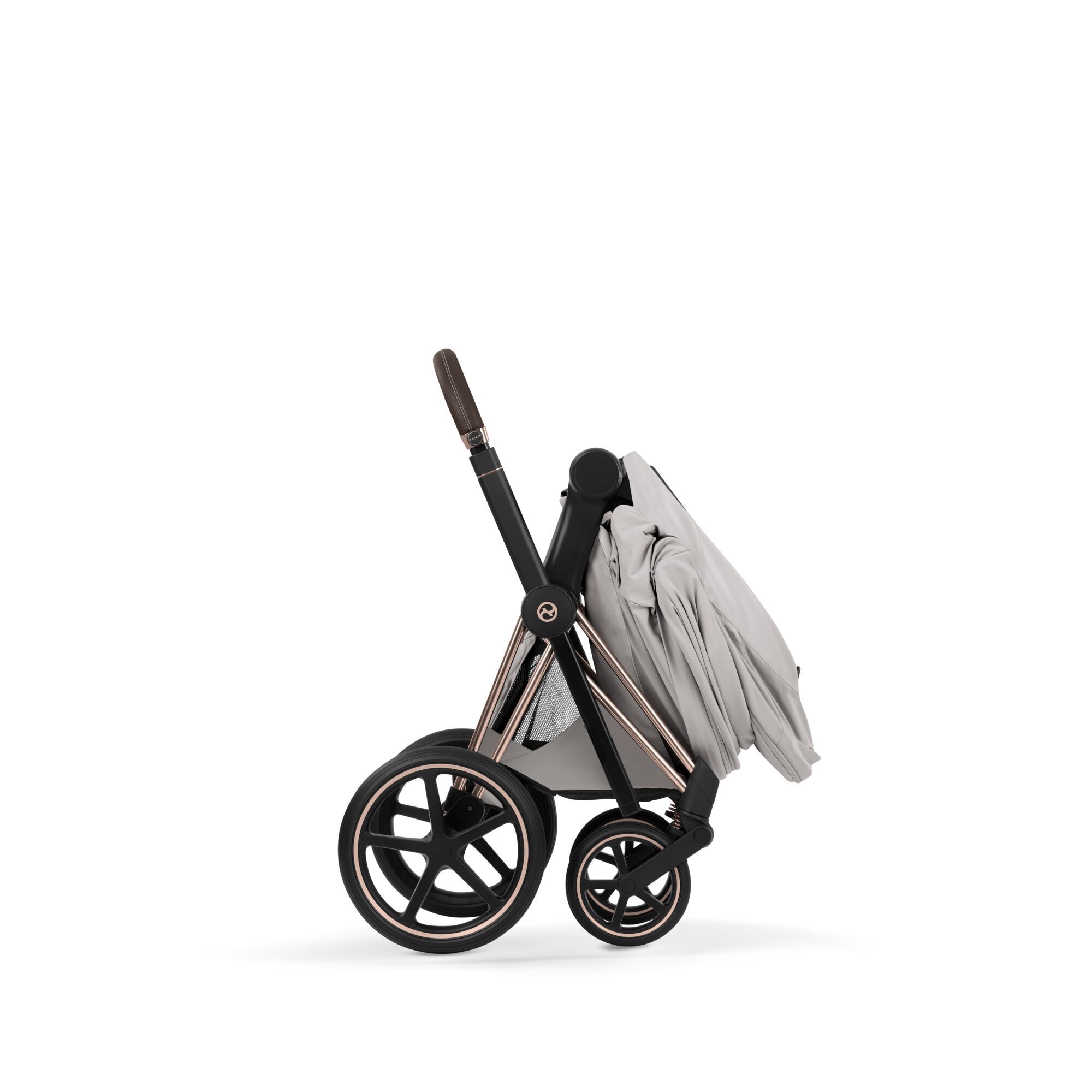 CYBEX Priam Style Rosegold Bundle - Set 4in1 inkl. Cloud T & Base T City Grey