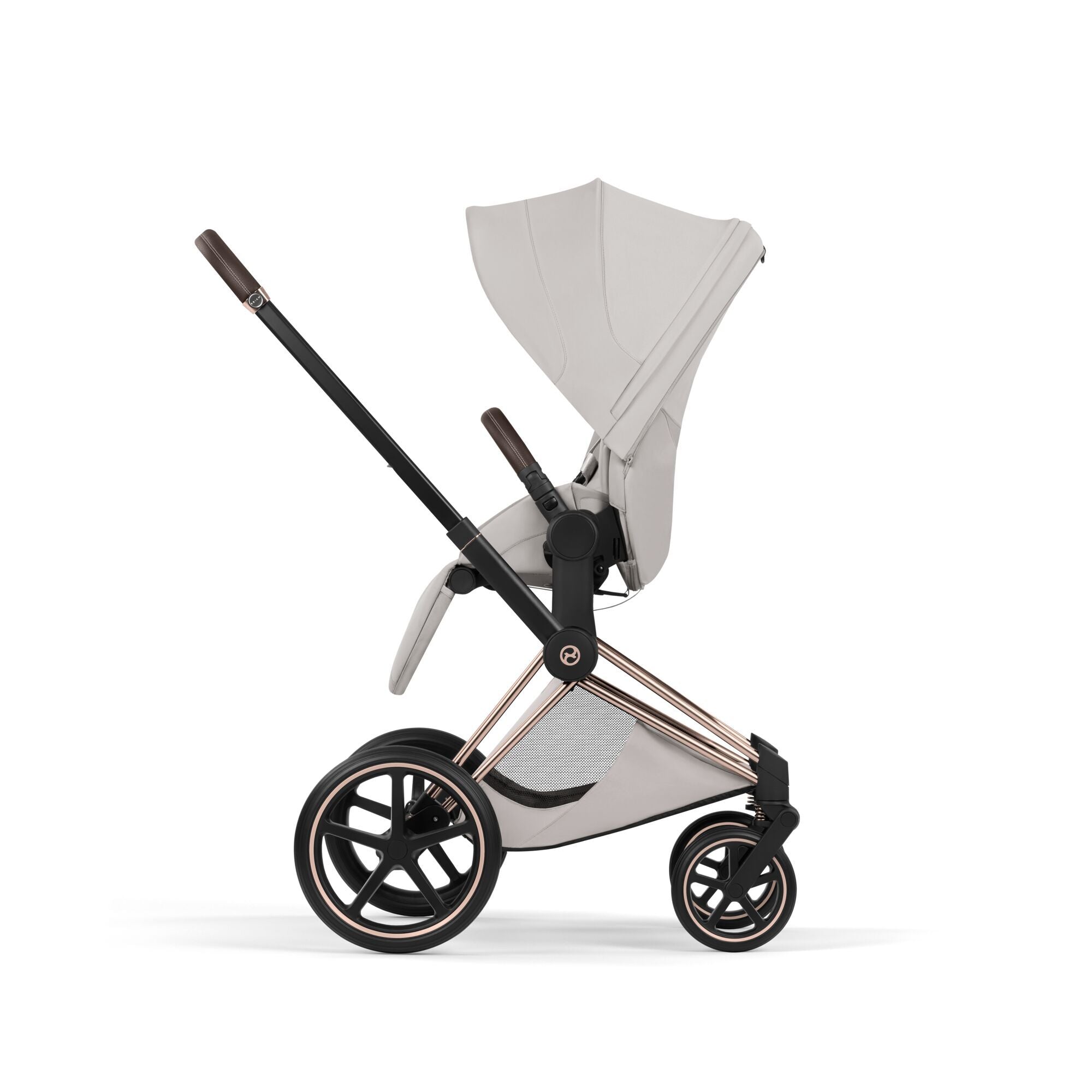CYBEX Priam Style Rosegold Bundle - Set 4in1 inkl. Cloud T & Base T City Grey