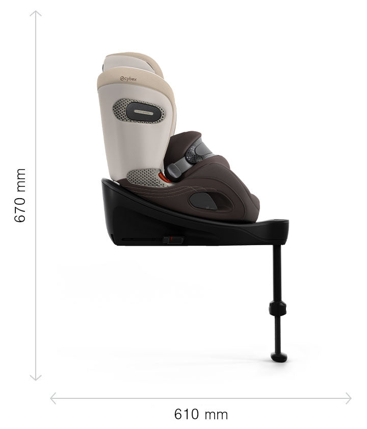 CYBEX Anoris Si Airbag – Masse Seitenansicht