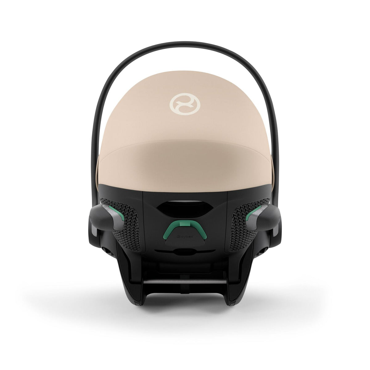 CYBEX Cloud G3 Babyschale Almond Beige – Rückansicht