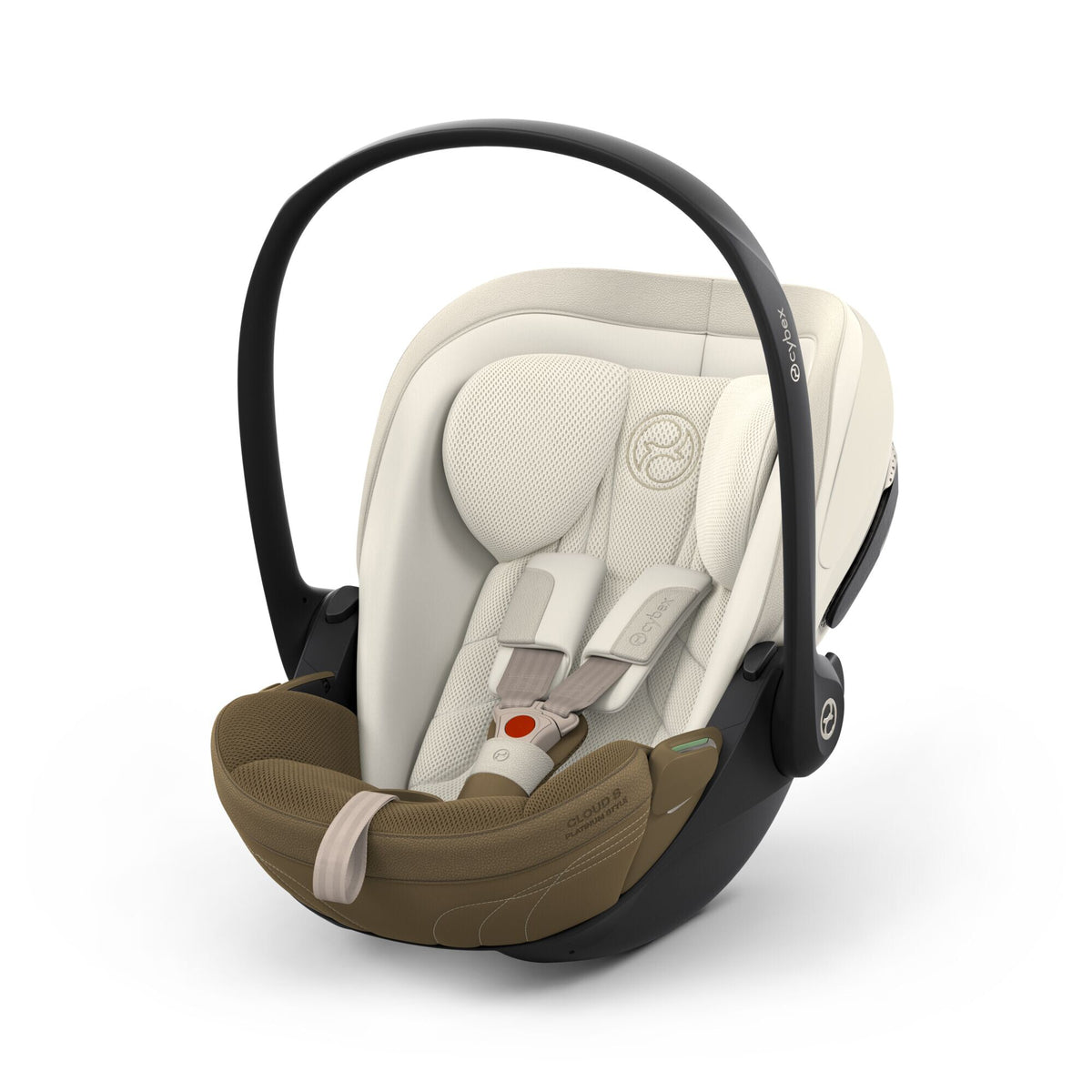 CYBEX Cloud S i-Size Style Jade Green – Ansicht schräg von vorne
