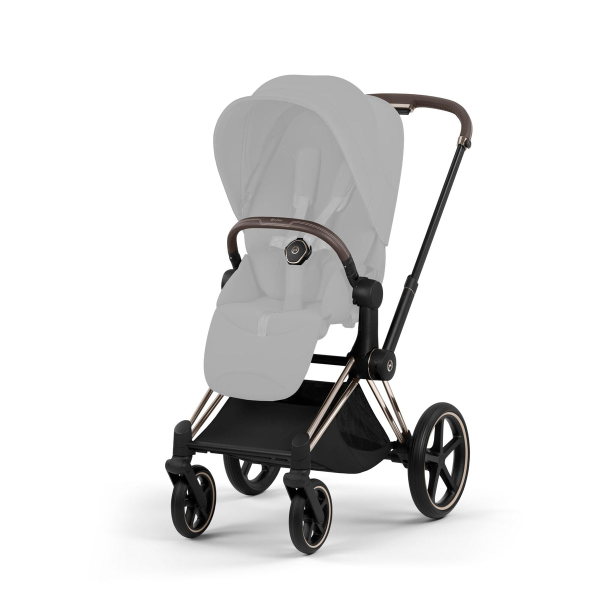 CYBEX Priam Rahmen – Style Collection Champagne Gold mit Sitzrahmen (Sitzpaket separat erhältlich)