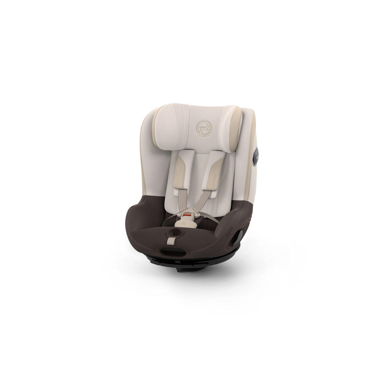 CYBEX Sirona S Style Amber Brown – Ansicht schräg von vorne ohne Basis