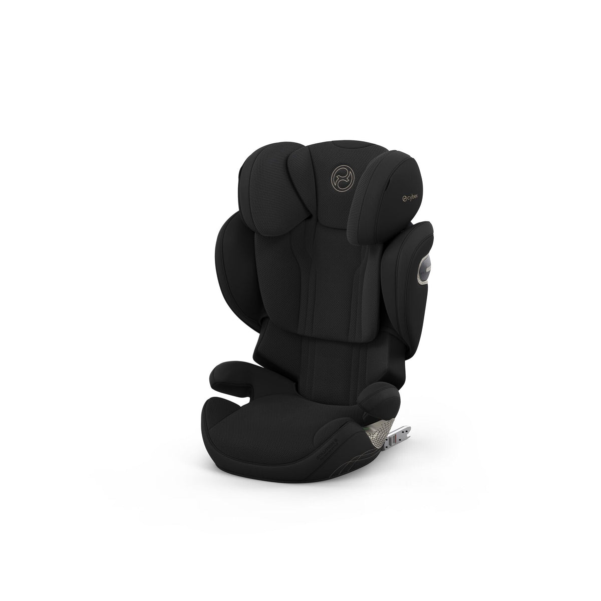CYBEX Solution S Style Sepia Black – Ansicht schräg von vorne