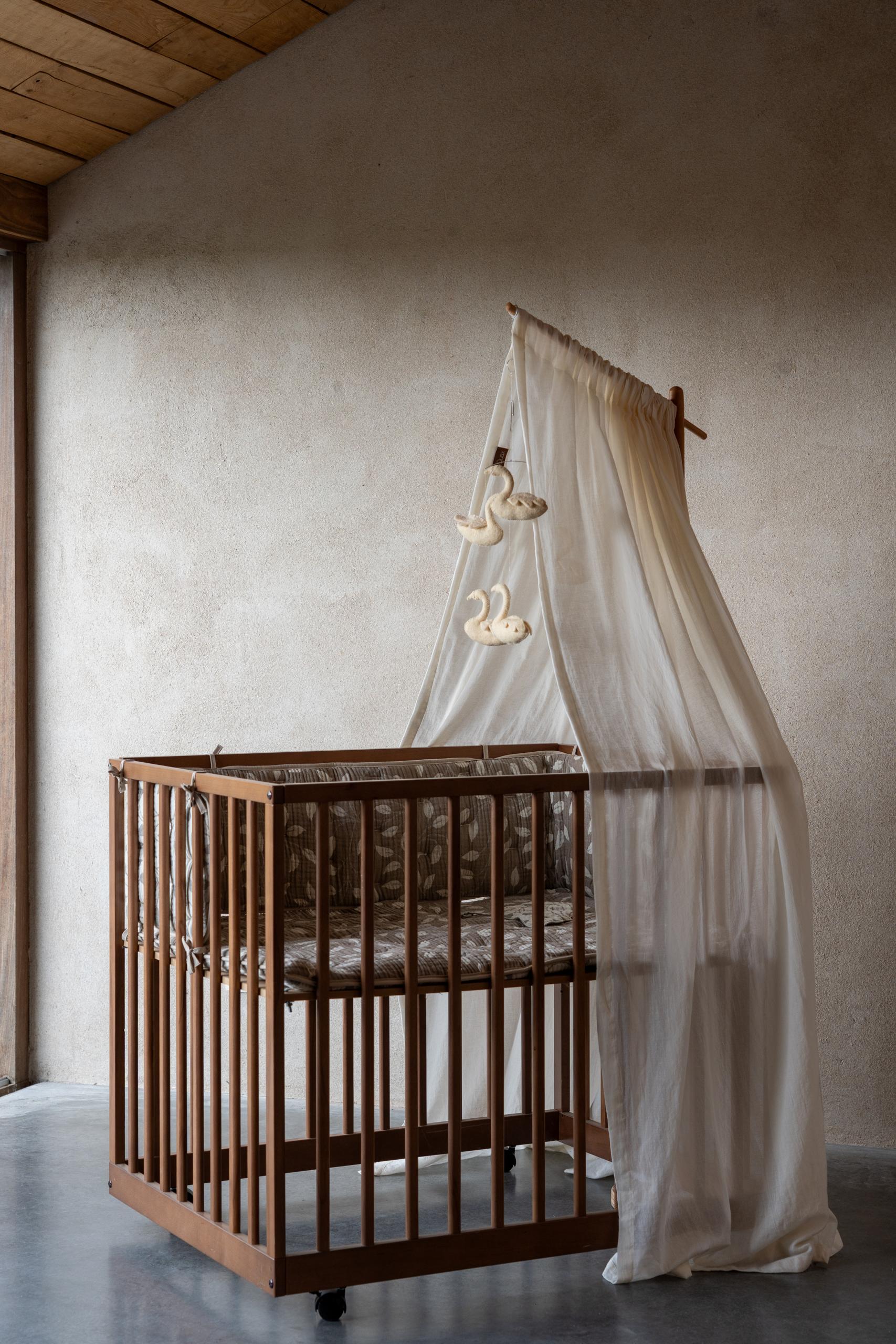 Playpen/Bed Bumper - Natural Collection - Leaf