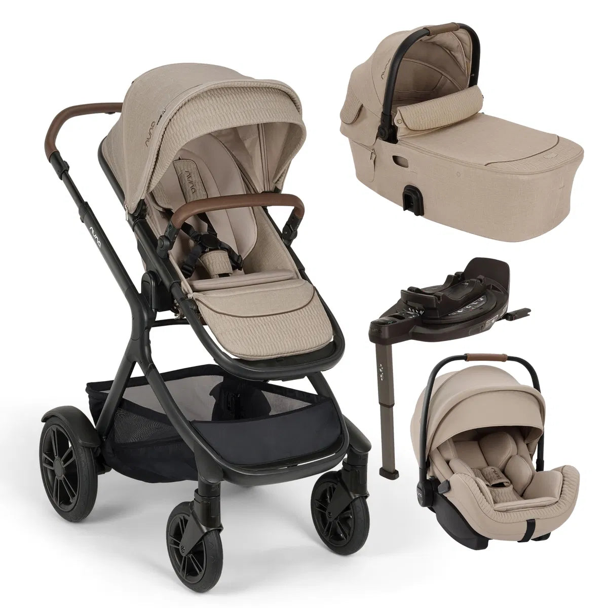 Nuna Demi Next Pistachio 4in1 Bundle inkl. Arra Flex & Base Next