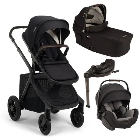 Nuna Demi Icon Bundle-Set 4in1 inkl. Arra Flex & Base Curv Caviar
