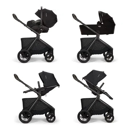 Nuna Demi Icon Bundle-Set 4in1 inkl. Arra Flex & Base Curv Caviar
