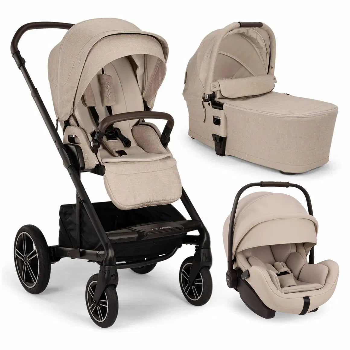 Nuna Mixx Next Caviar 3in1