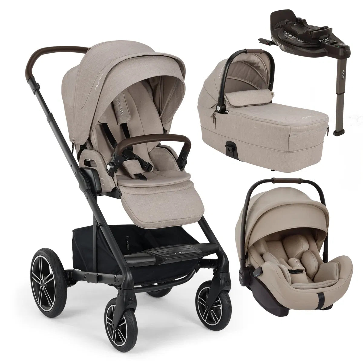Nuna Mixx Next Pistachio 2026 4in1 Bundle inkl. Arra Flex & Base Next
